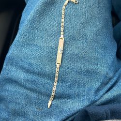 10k Tri Color Valentino Bracelet 