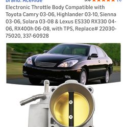 Toyota Electronic Throttle Body
