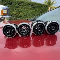 OEM 2015-2017 Audi A3 S3 8V Complete Dashboard A/C AC Air Vents Set Of 4