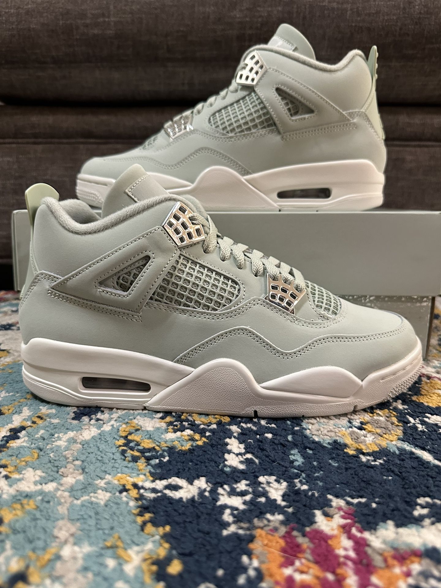 Nike Women’s Air Jordan 4 Retro “Abundance/Seafoam”