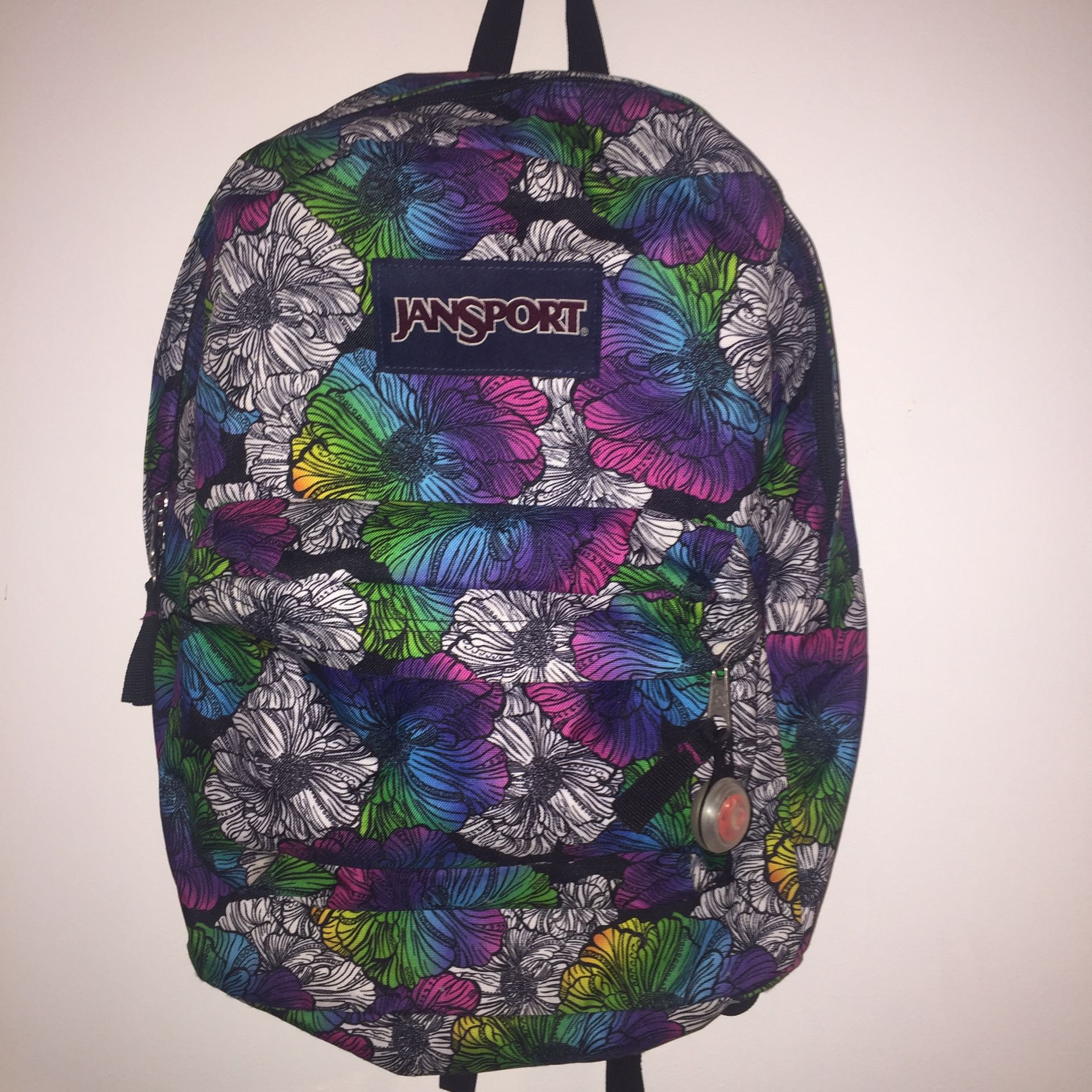 Jansport Flower Printed Backpack