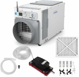 AprilAire E080W Smart Wi-Fi Whole House Dehumidifier