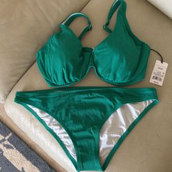 Bikini Emerald Green Color
