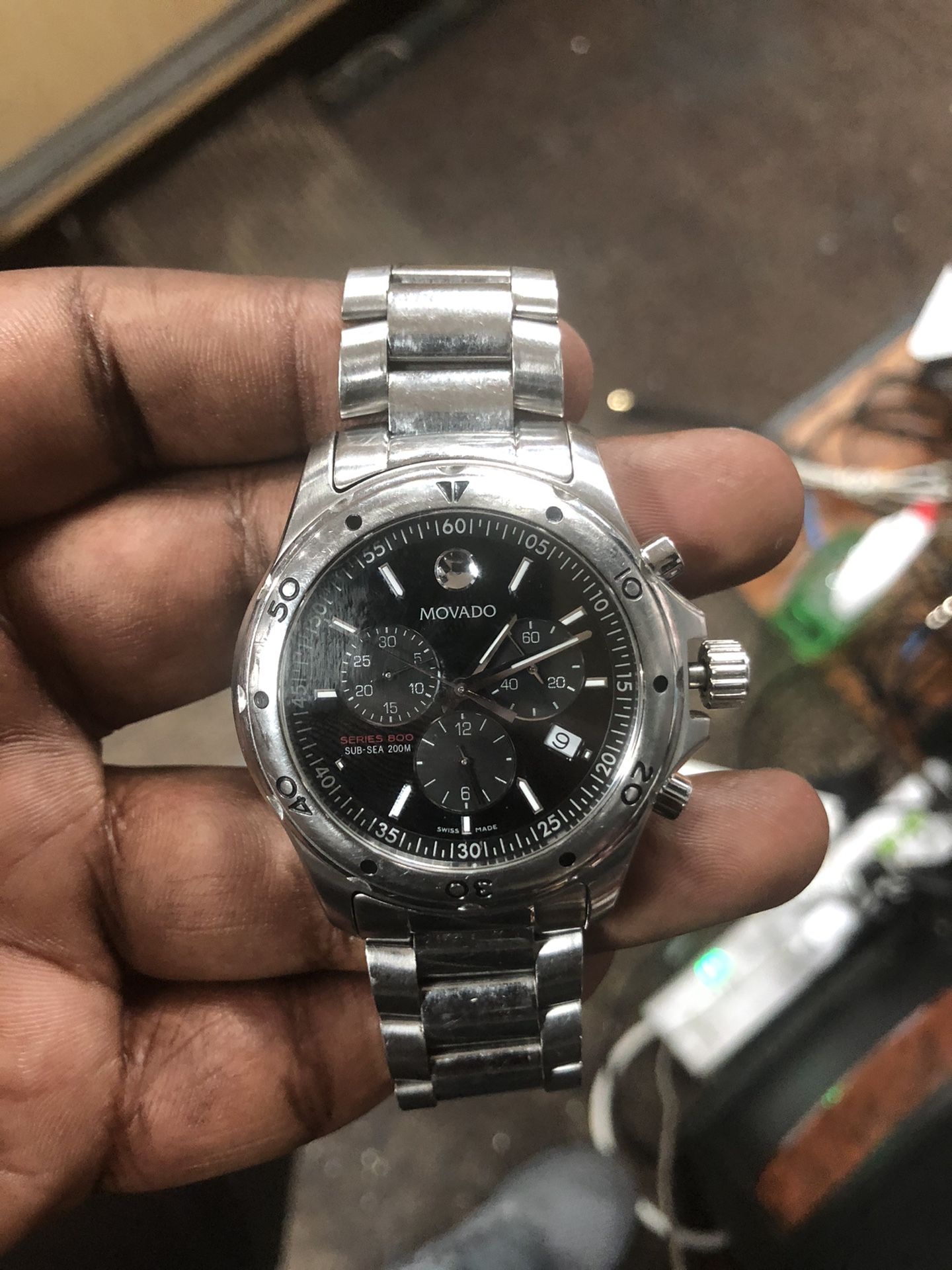 Watch, Other Movado 800 Series SUB Sea 200M