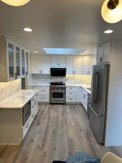 Kitchen cabinets