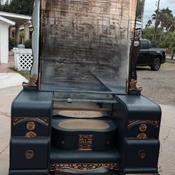 Art Deco Waterfall Vintage  Vanity  1930 And 1940