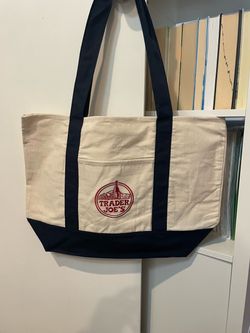 Limited - Trader Joe's Canvas Large Tote Bag