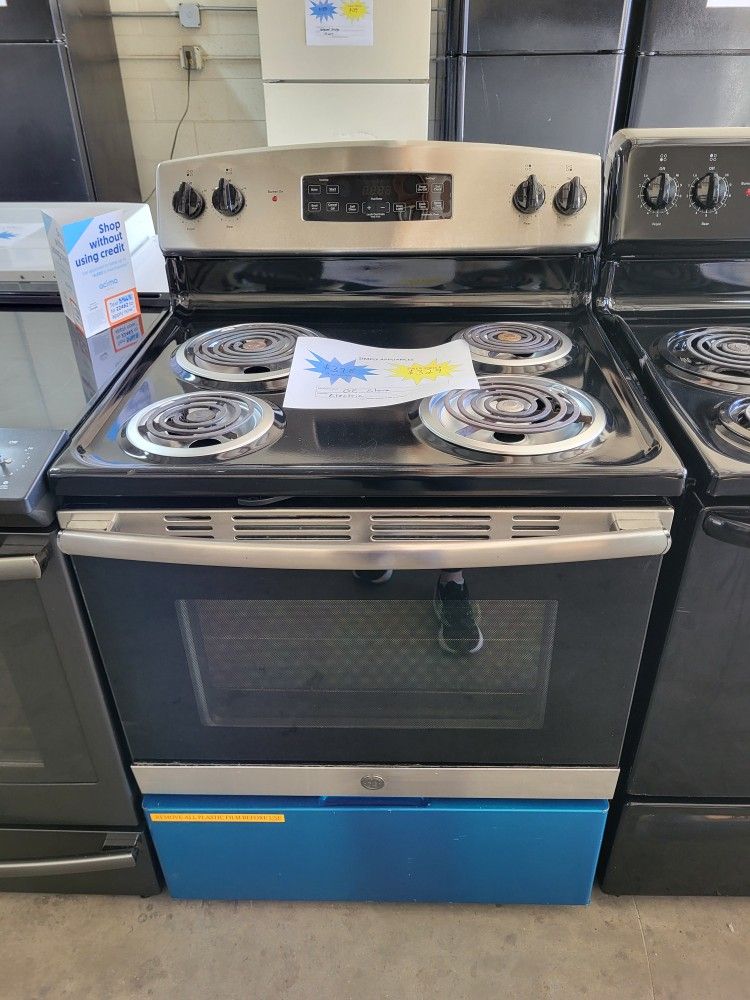 💝Valentine's Day Sale! GE Electric Stove-Warranty Included