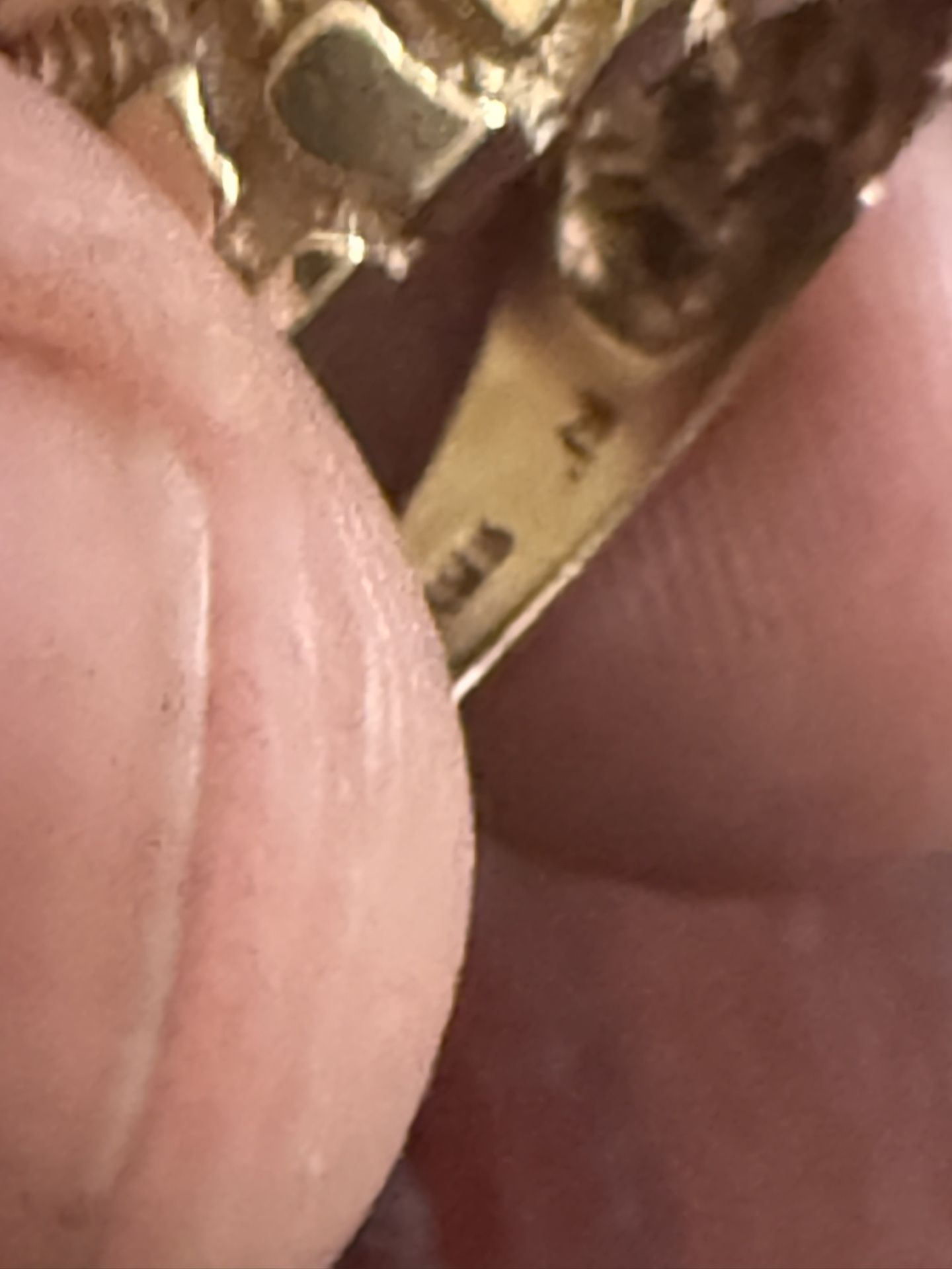 Men’s Solid Gold Ring With Genuine Diamonds