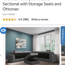 *MOVE OUT SALE* - Sectional Sofa/couch