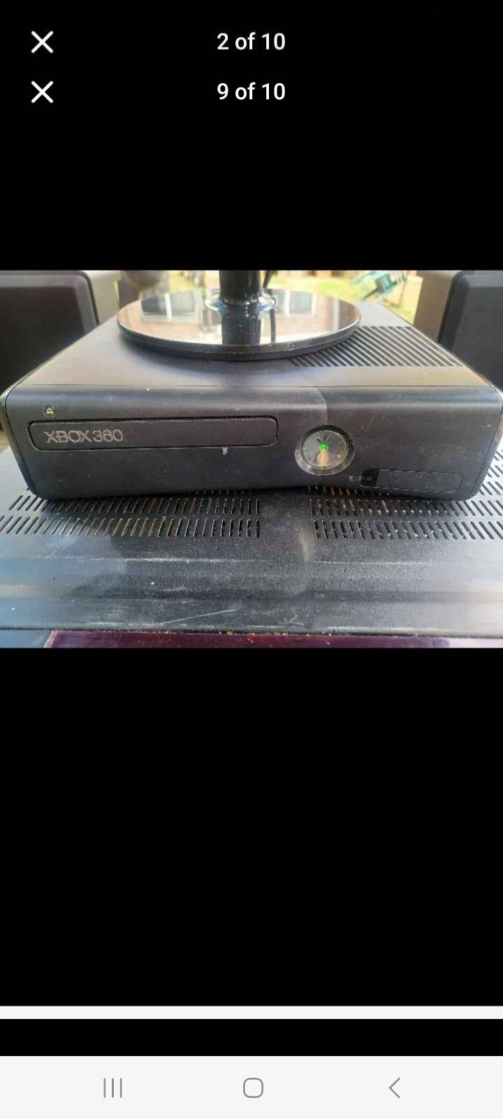 250GB XBOX 360 SYSTEM WITH POWER BRICK ONLY NO CONTROLLER $100 FINAL PRICE 