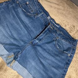 Blue Jean Shorts