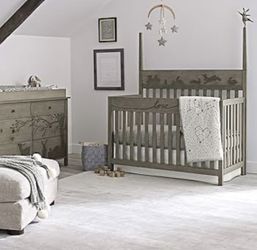 ED Ellen DeGeneres Forest Animal Crib And Dresser $500 For Both OBO