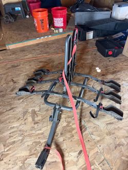 Hitch Mount 4-Bike Rack Carrier