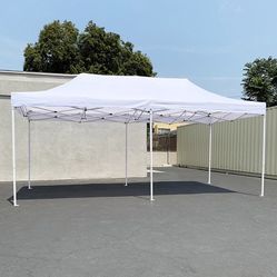 New in box $200 Heavy Duty 10x20 FT Ez Pop Up Canopy Outdoor Party Tent Instant Shades w/ Carry Bag 