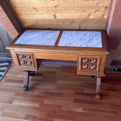Marble Top Desk