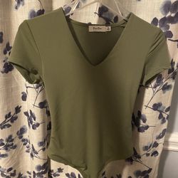 Green bodysuit