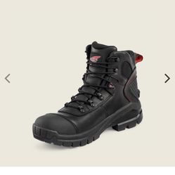 SIZE 8 RED WING THE CRV 6 INCHES TALL WATERPROOF LEATHER SAFETY TOE BOOTS BRAND NEW