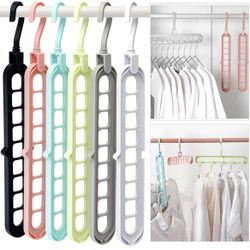 6 Closet Organization Hangers