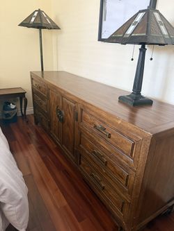 1970’s Wood Dresser