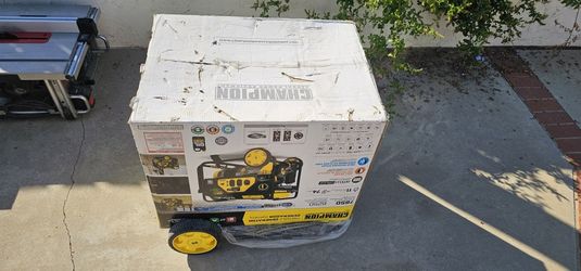 New Champion 7850 Dual Fuel Generator!