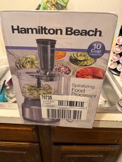 Hamilton Beach Spiralizing Food processor