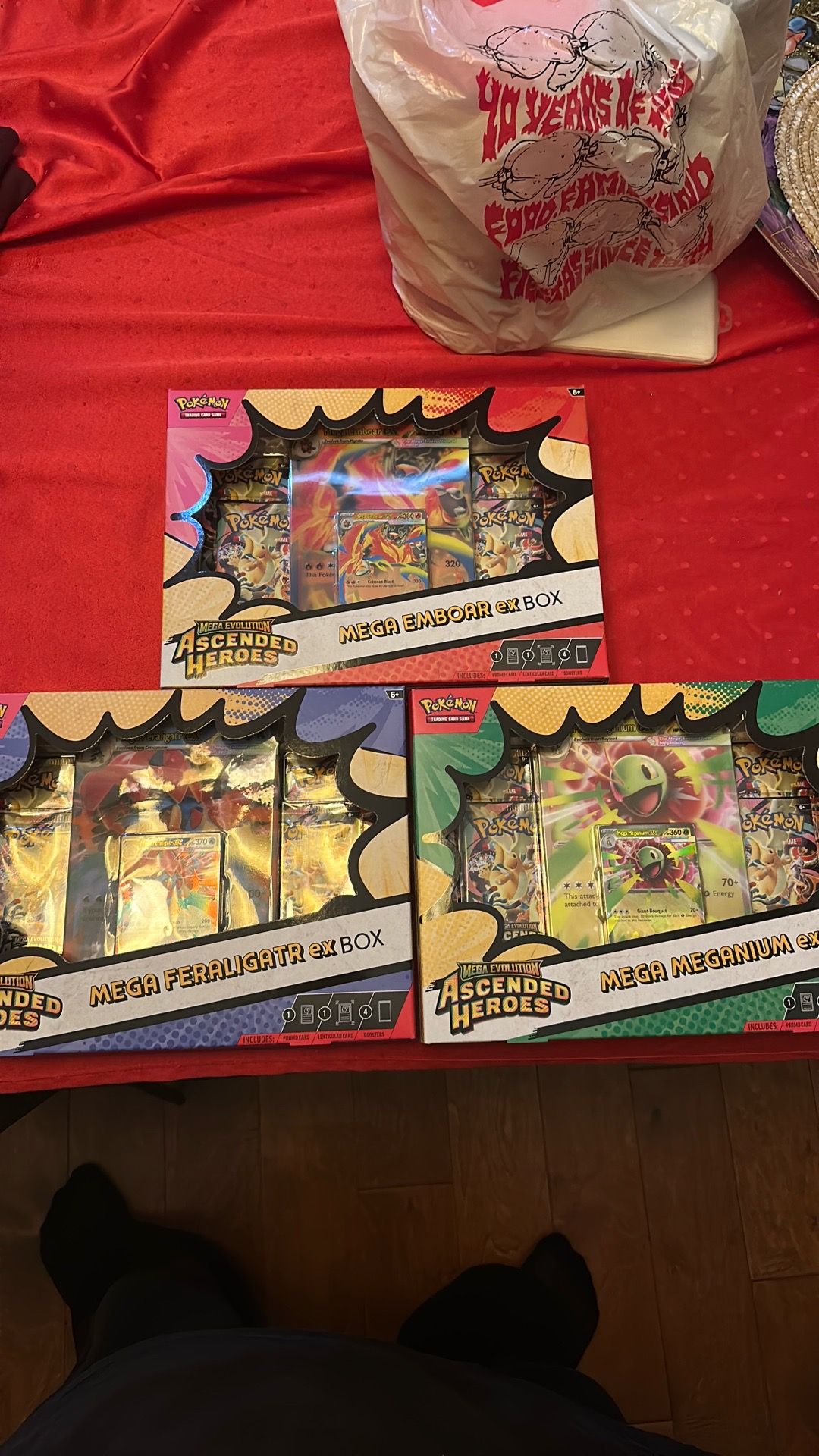 Pokemon Ascended Heroes EX Boxes