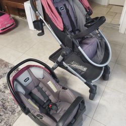 Evenflo Carseat and Stroller Set
