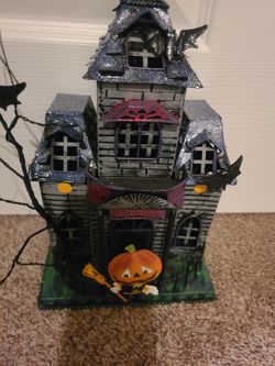 Halloween Tealight Candle House 