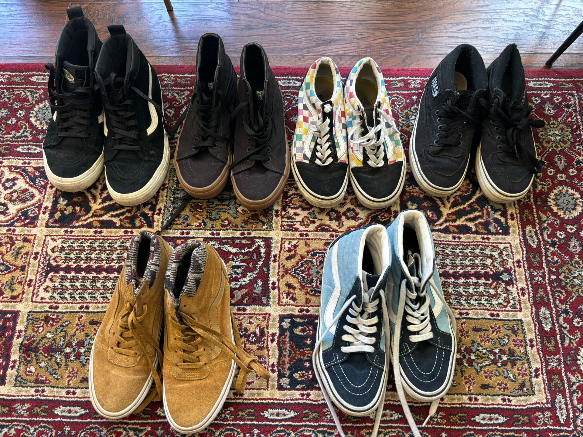 Lot Of Vans 