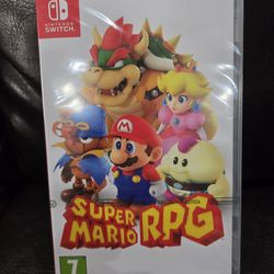 NEW SEALED super mario RPG Nintendo Switch Game