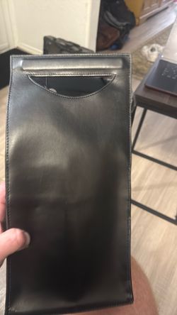 Leather Bound Wine Holder
