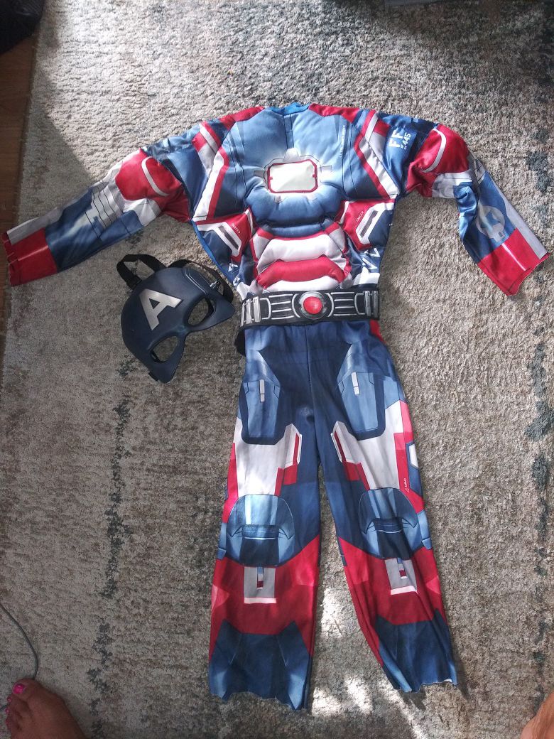 Newer Boys Small Captain America Costume