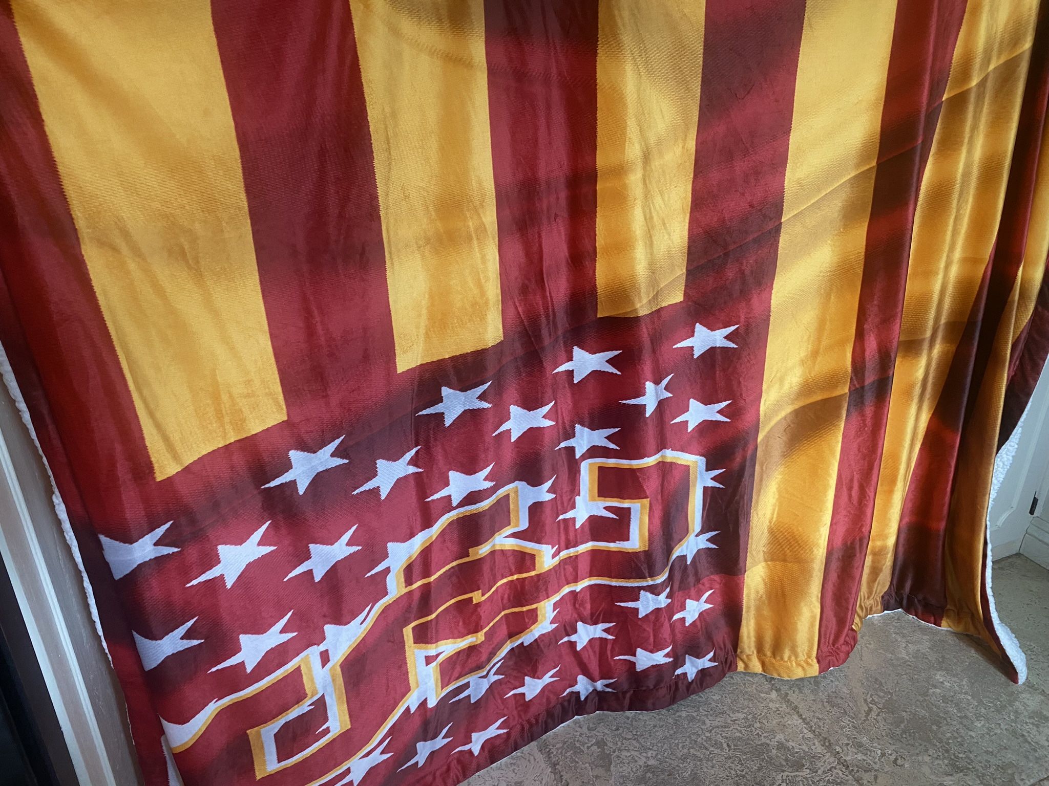 USC Lamb Wool Oversized Blanket