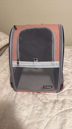 Pet carrier backpack