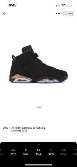 Air Jordan 6 defining moments GS