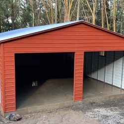 Steel Garage Vehicle Boat Trailer Storage