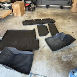 2023 Model S Plaid All Weather Mats -complete