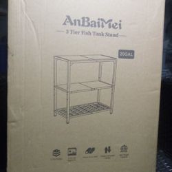 Heavy Duty 3 Tier Fish Tank Stand (Black