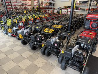 Pressure Washers 2900 Psi And up Too 4400 Psi