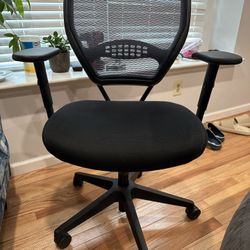SPACE Air Grid Mid-Back Swivel Desk Chair 