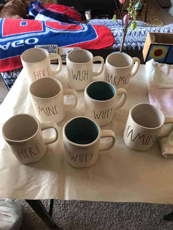 Rae Dunn Mugs Brand New