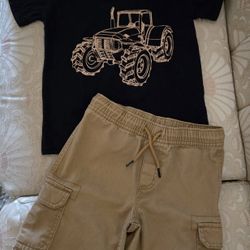 Boy's Short And Tee Set Size 6