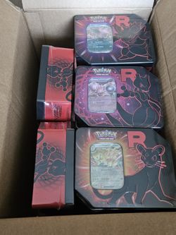 Pokemon Team Rocket Tin