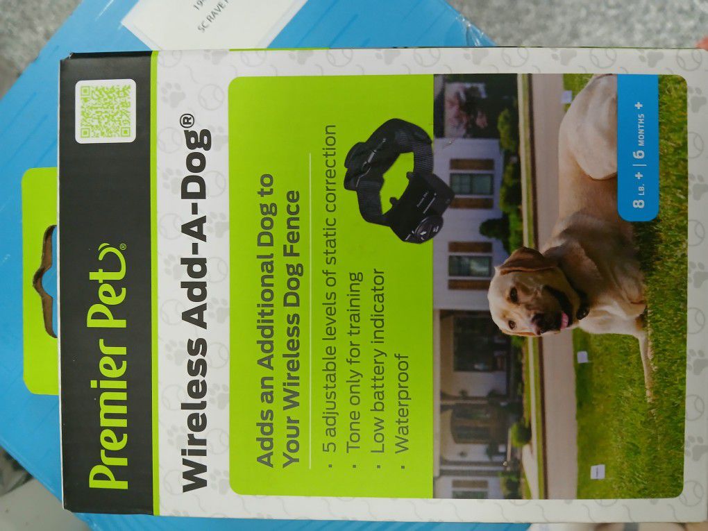 Premier Pet Wireless Add A Dog Fencless Coller