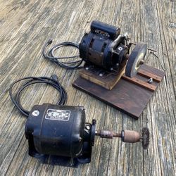 Vintage Bench Grinder Electric Motors