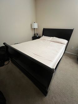 Ashley Furniture Huey Vineyard Black Full Sleigh Bed
