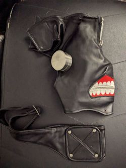 Leather Kaneki Cosplay Mask