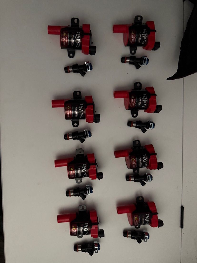 Chevrolet Silverado Cadillac Coil Packs & Fuel Injected Kit 