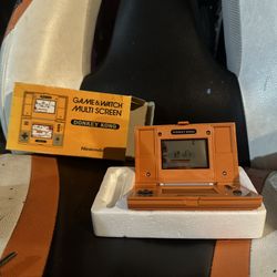 1982 Nintendo Game And Watch Donkey Kong Multi Screen Original Handheld Game